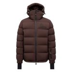 Geacă de ski Moncler Isorno, cu glugă și izolație termică