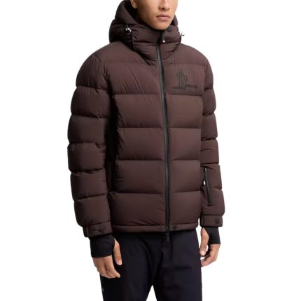 Geacă de ski Moncler Isorno, cu glugă și izolație termică