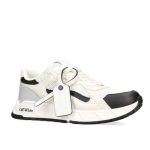 Off-White Leather Kick Off Sneakers