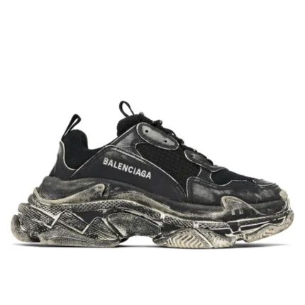 Balenciaga Triple S Snekears 'Faded Black'