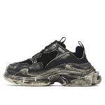 Balenciaga Triple S Snekears 'Faded Black'