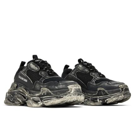 Balenciaga Triple S Snekears 'Faded Black'