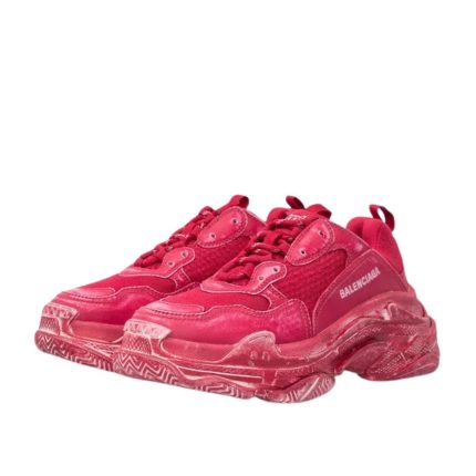 Balenciaga Triple S sneakers with worn effect