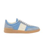Valentino Garavani Upvillage suede-trimmed leather sneakers