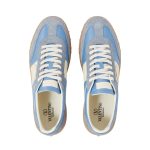 Valentino Garavani Upvillage suede-trimmed leather sneakers