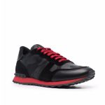 Valentino Garavani Sneakers Rockrunner cu imprimeu camuflaj