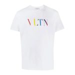Tricou Valentino Garavani Logo-Print VLTN multicolor