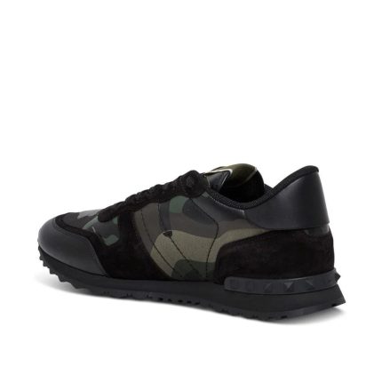 Valentino Garavani Sneakers Rockrunner cu imprimeu camuflaj
