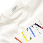 Tricou Valentino Garavani Logo-Print VLTN multicolor