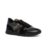 Valentino Garavani Sneakers Rockrunner cu imprimeu camuflaj