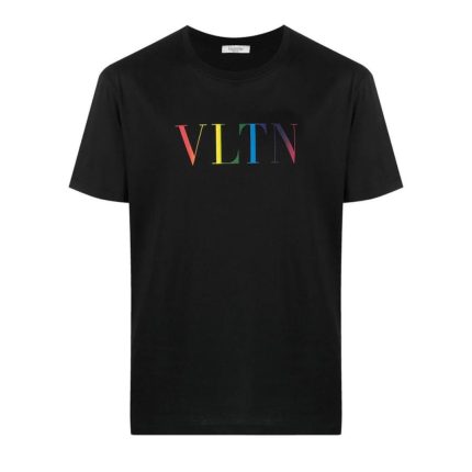 Tricou Valentino Garavani Logo-Print VLTN multicolor