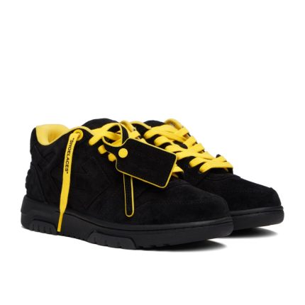 Off-White Black & Yellow Out Of Office Sneakers