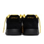 Off-White Black & Yellow Out Of Office Sneakers