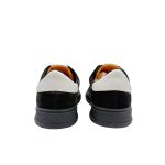 Kiton Black Suede Slip-on Sneakers