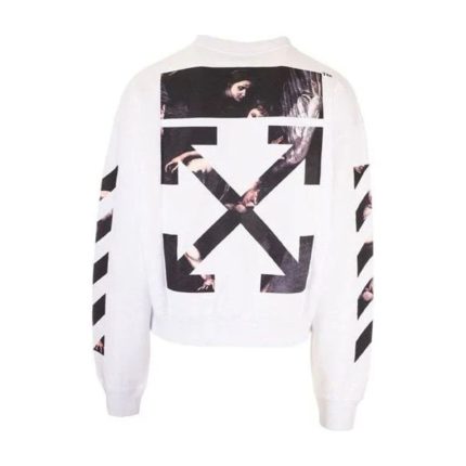 Pulover Off-White Caravaggio Arrows
