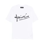 Tricou AMIRI alb – logo script